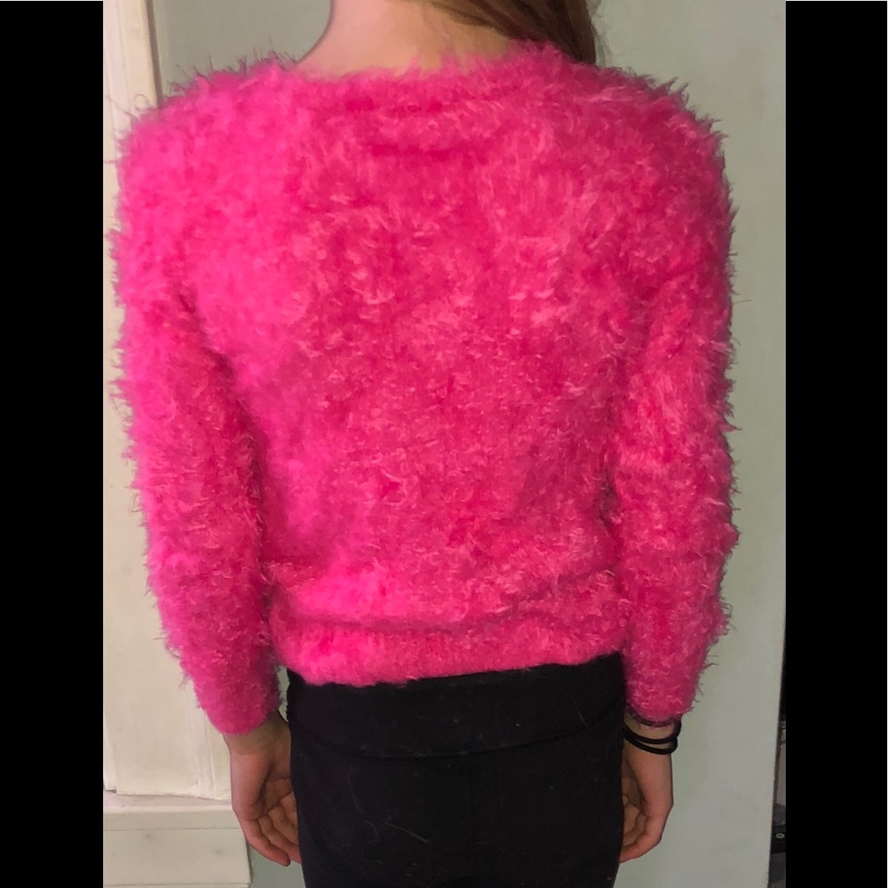 Very fuzzy sweater